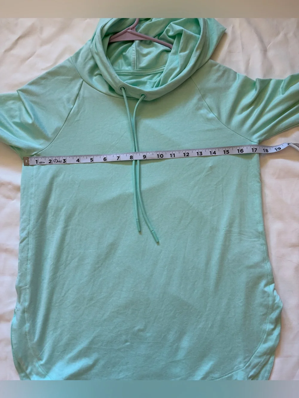 Athleta Uptempo Hoodie Sweatshirt Wintergreen Mint
